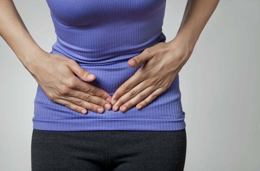 abdominal pain due to prostatitis in women