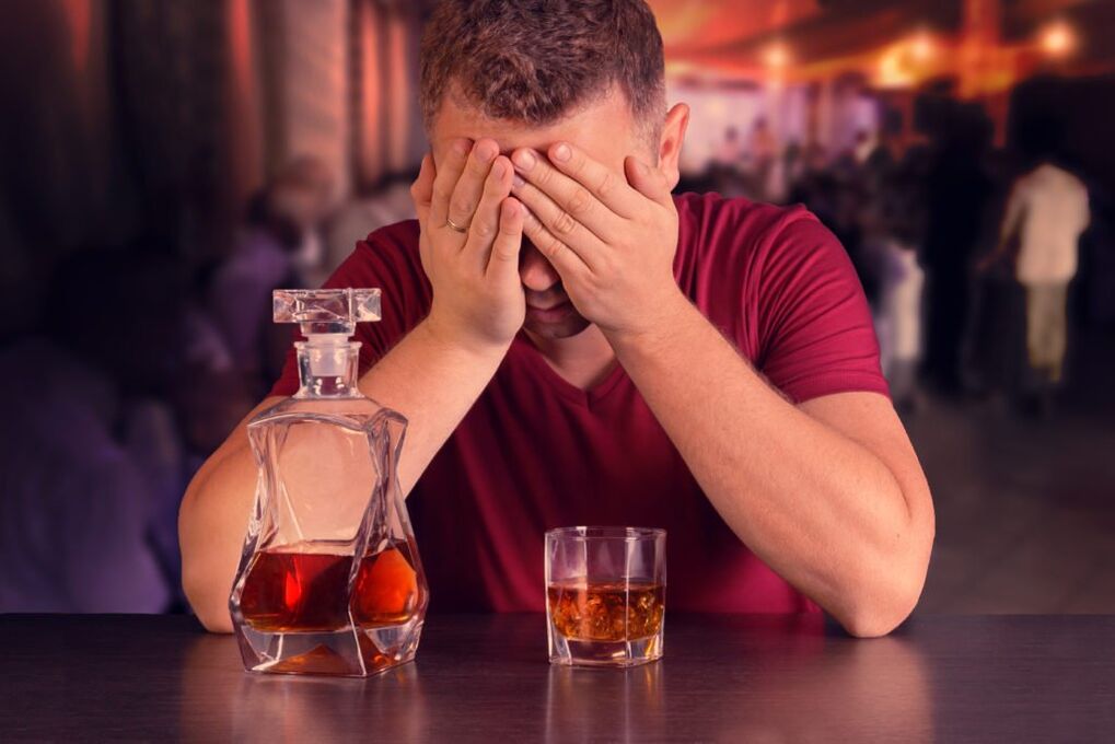 Drinking alcohol as a cause of prostatitis