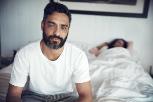 The man suffers from prostatitis after sex